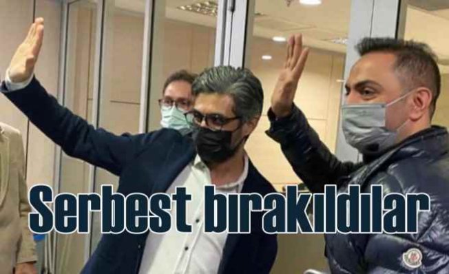 Barış Pehlivan ve Murat Ağırel serbest bırakıldı