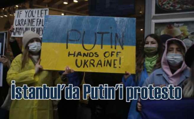 Rus konsolosluğu önünde protestolar sürüyor