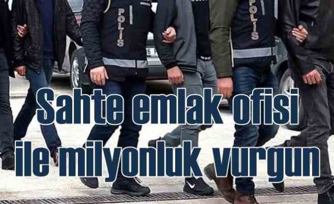 Ankara'da sahte emlakçılara operasyon, 37 gözaltı var