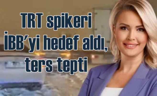 Şaşkın TRT sunucusu, sosyal medyada zor durumda kaldı