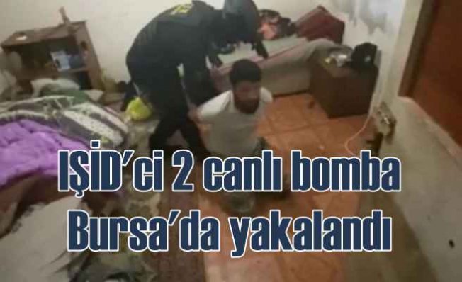 Bursa Polisi'nden canlı bomba operasyonu