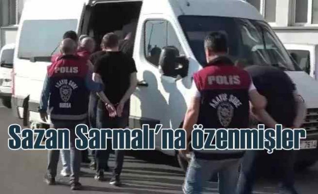 Bursa'da Sazan Sarmalı operasyonu | 60 milyonluk vurgun yapmışlar