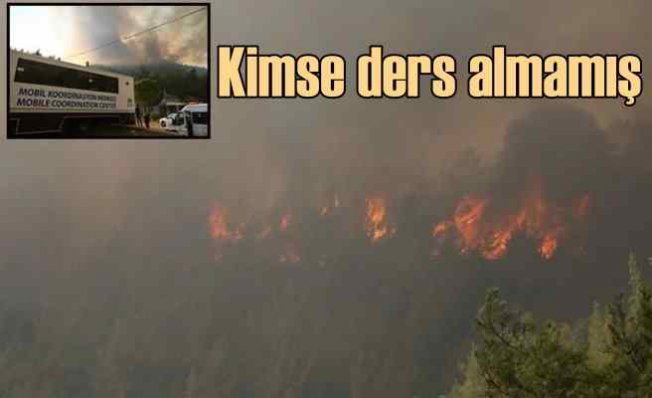 Marmaris'te orman yangını | Alevler kontrol edilemiyor
