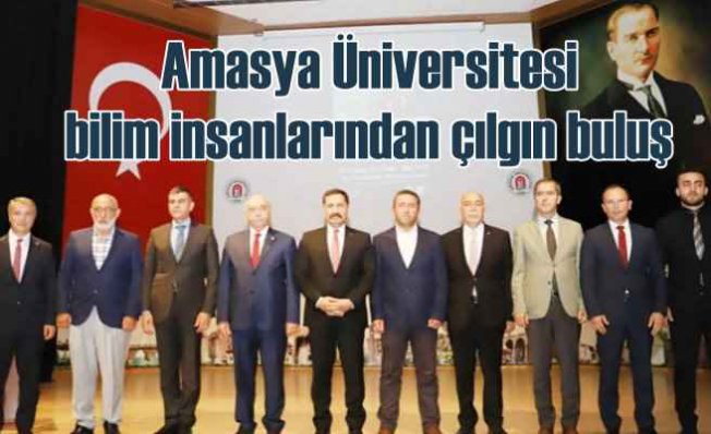 Amasya Üniversitesi dünya bilim insanlarını şaşkına çevirdi