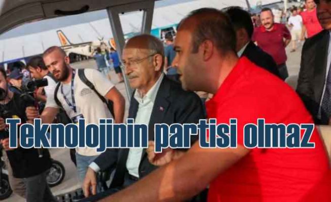 Kılıçdaroğlu, TEKNOFEST'i ziyaret etti