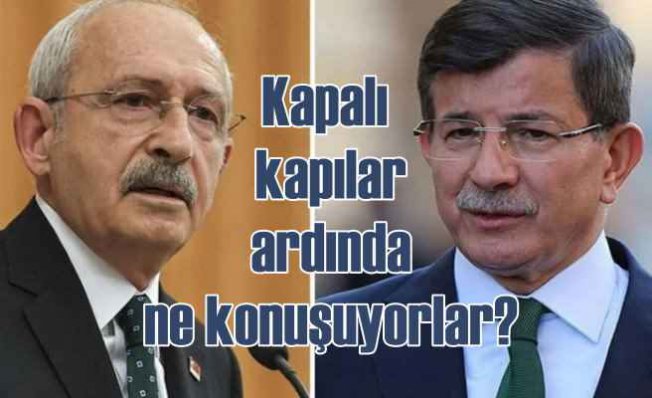 Davutoğlu sordu | Erdoğan ve Bahçeli kapalı kapılar ardında ne konuşuyor?