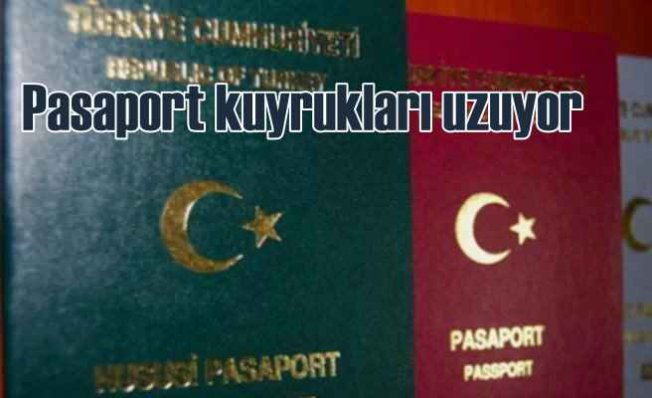 Çip krizi pasaport bekleyen vatandaşları vurdu