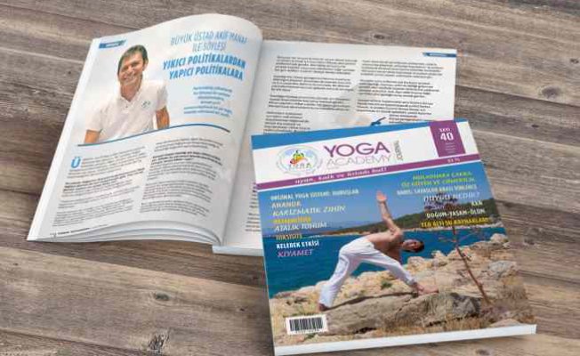 Dünyanın ilk yoga dergisi 40'ncı sayısı çıktı