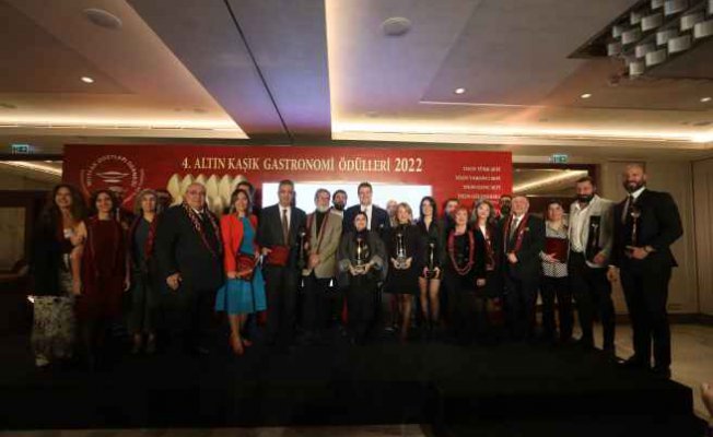 4. Altın Kaşık Gastronomi Ödülleri Sahiplerini Buldu