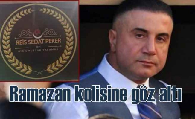Sedat Peker Ramazan kolilerini dağıtanlara gözaltı iddiası