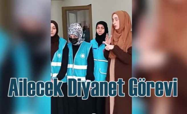 Ali Erbaş'ın kızı Diyanet çalışanlarını sıraya dizmiş
