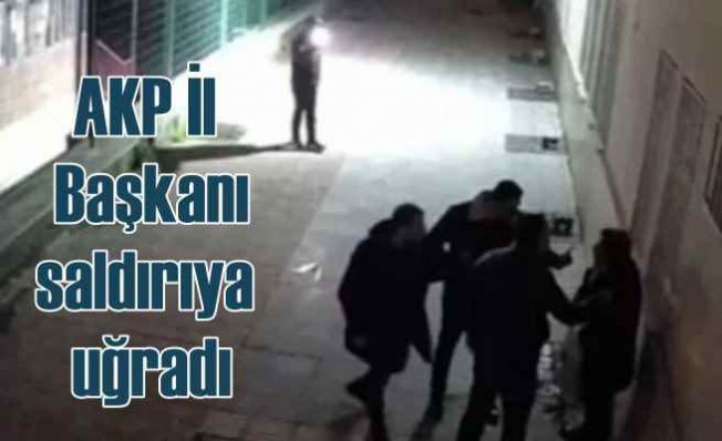 Çorum'da AKP İl Başkanı'na yardım kartı saldırısı