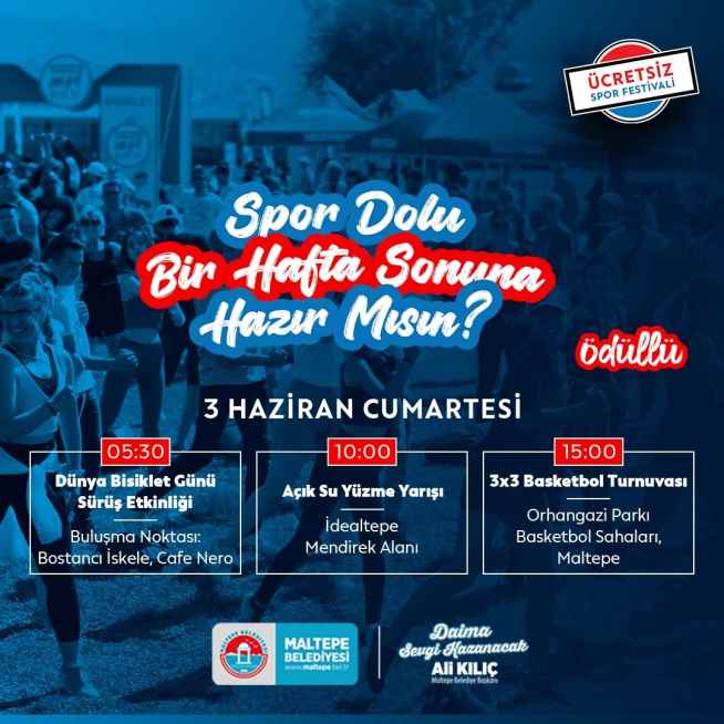 Maltape Belediyesi Spor Festivali başlıyor