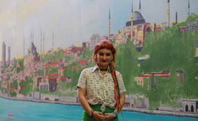 Guinness'e aday dev İstanbul tablosu