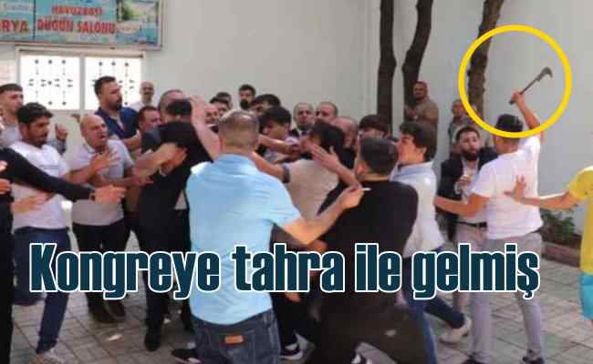 CHP'nin 'Tahra'lı kongresinde 2 gözaltı var