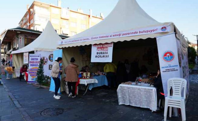 Maltepeli kadınların el emeği pazarı açıldı