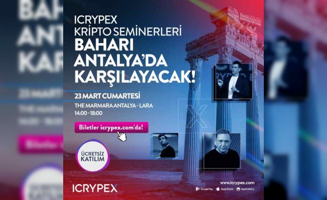 ICRYPEX ile Kripto ve Ekonomi Seminerleri Başlıyor