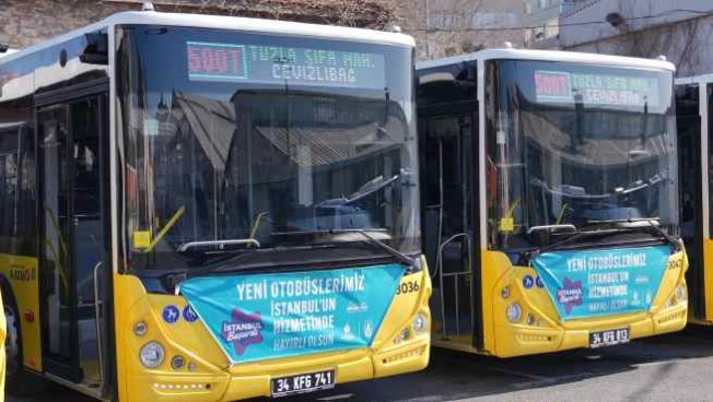 İstanbul'un efsane hattına 5 yeni otobüs daha