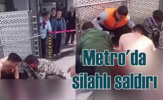 Metro durağında silahlı saldırıda can verdi
