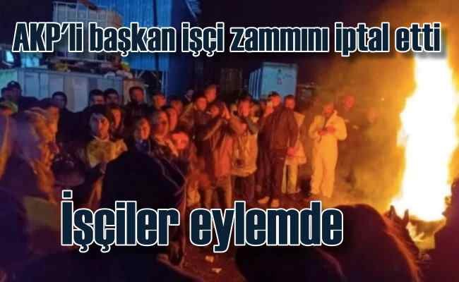 AKP'li belediye işçileri kandırdı | Altındağ'da zam iptal