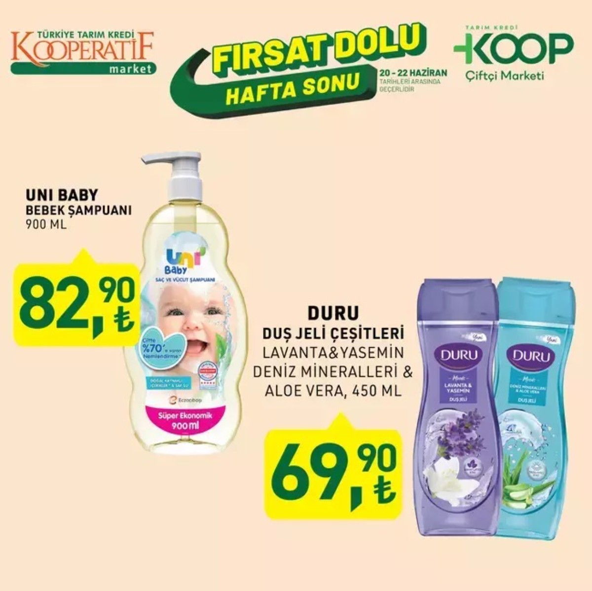 22-23 Haziran tarihli Tarım Kredi indirim kataloğu