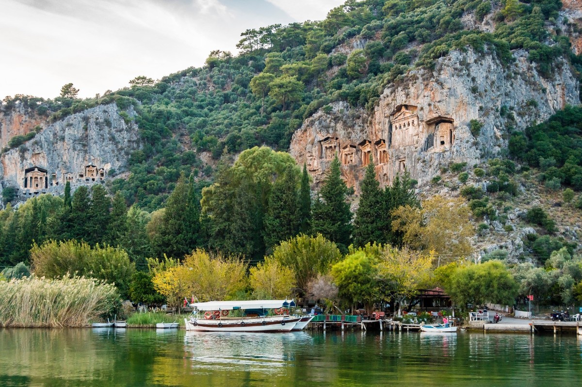 Dalyan'ın konumu