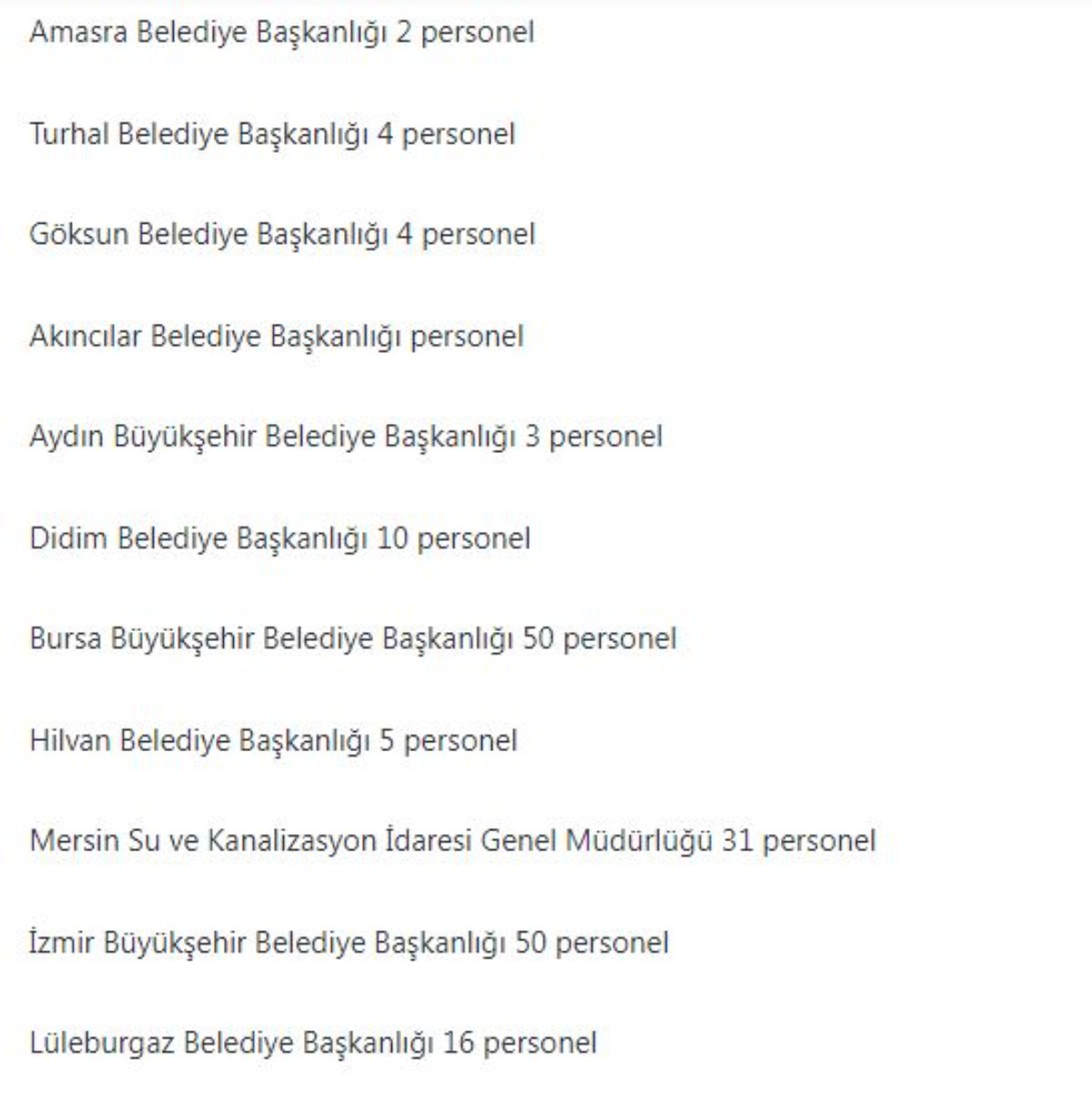 Kamuda ve hastanelerde büyük istihdam hamlesi KPSS 50-55 puanla personel alınacak!