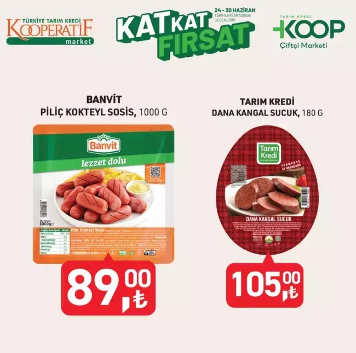 Tarım Kredi Kooperatif Market'in Son Kataloğu