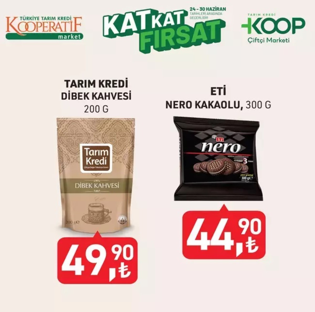 Tarım Kredi Kooperatif Market'in Son Kataloğu
