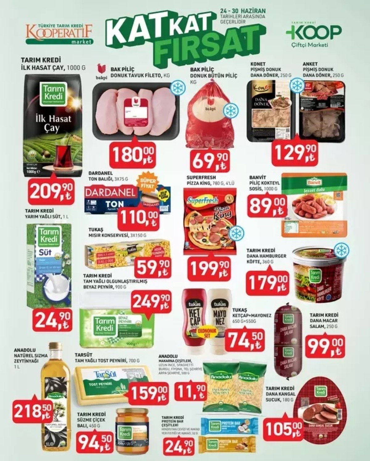 Tarım Kredi Kooperatif Market'in Son Kataloğu