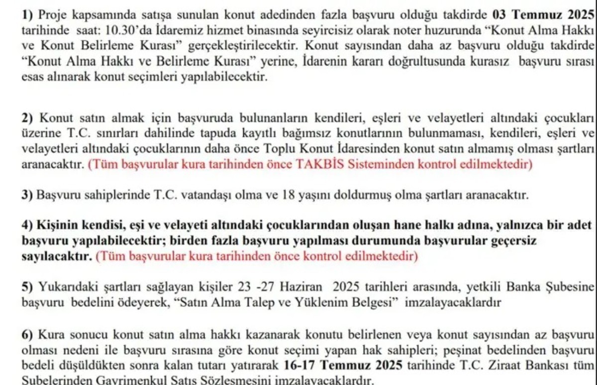 TOKİ’den ayda 9 bin TL’ye konut müjdesi