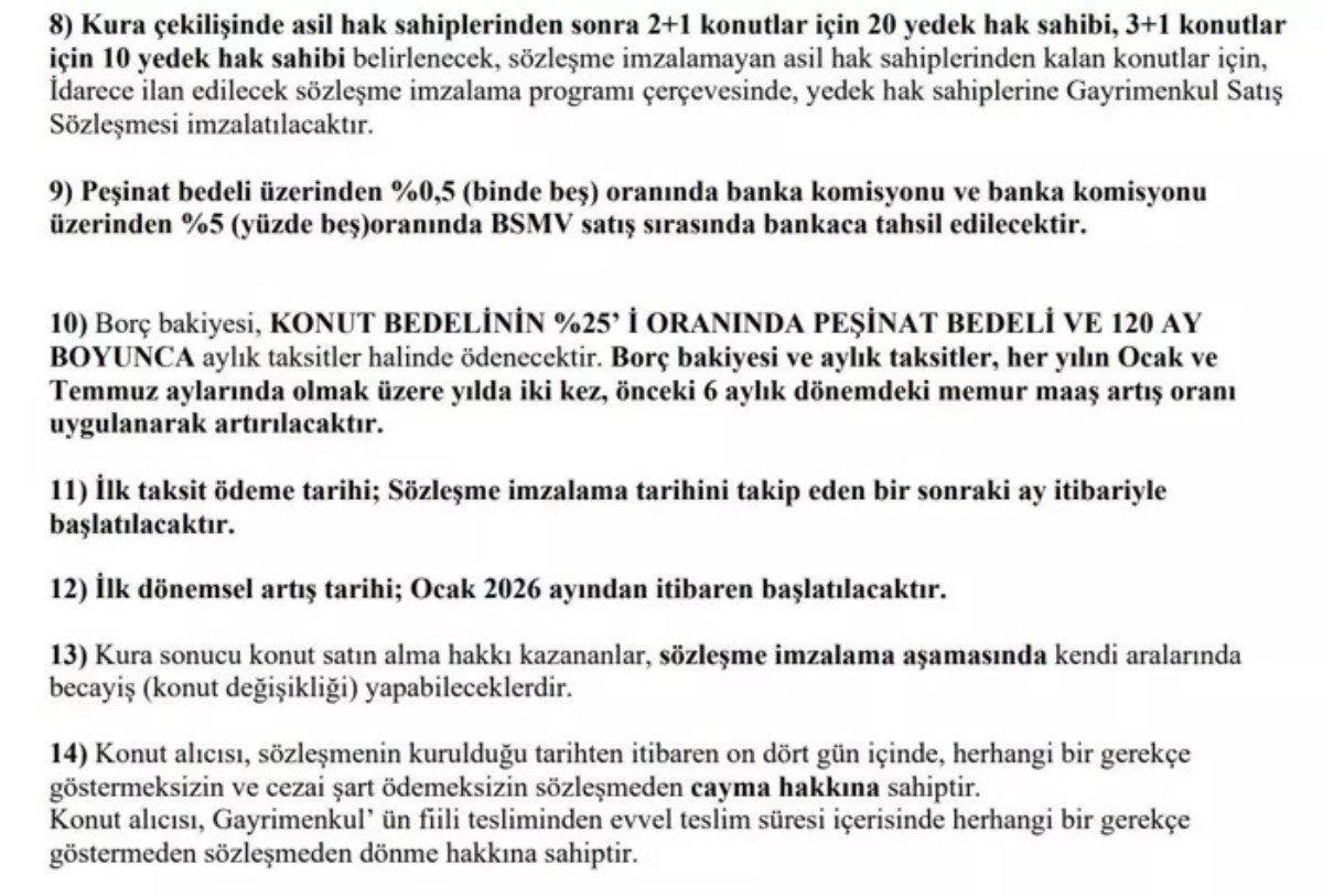 TOKİ’den Isparta'da konut fırsatı