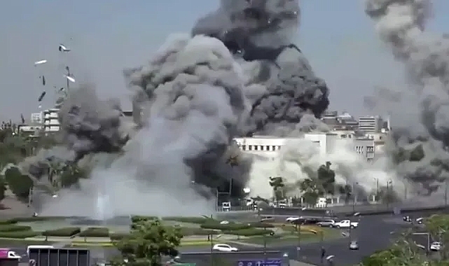 İsrail'den Suriye'nin başkenti Şam'a hava saldırısı! Ölü ve yaralılar var