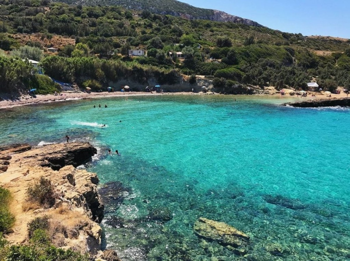 İzmir'in Karaburun ilçesinde Dolungaz Koyu