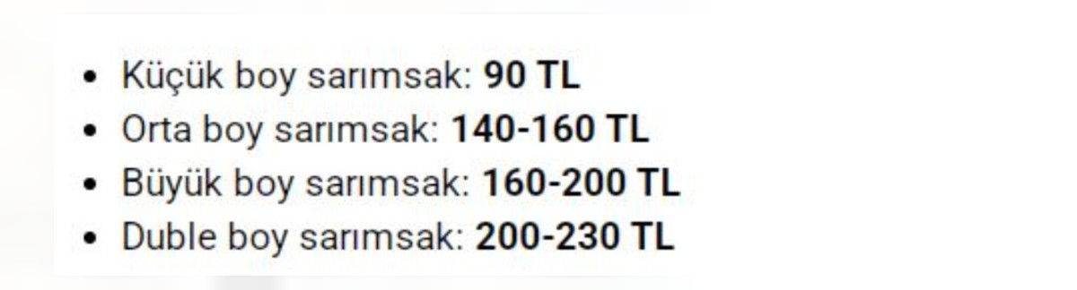 Kilosu altından pahalı