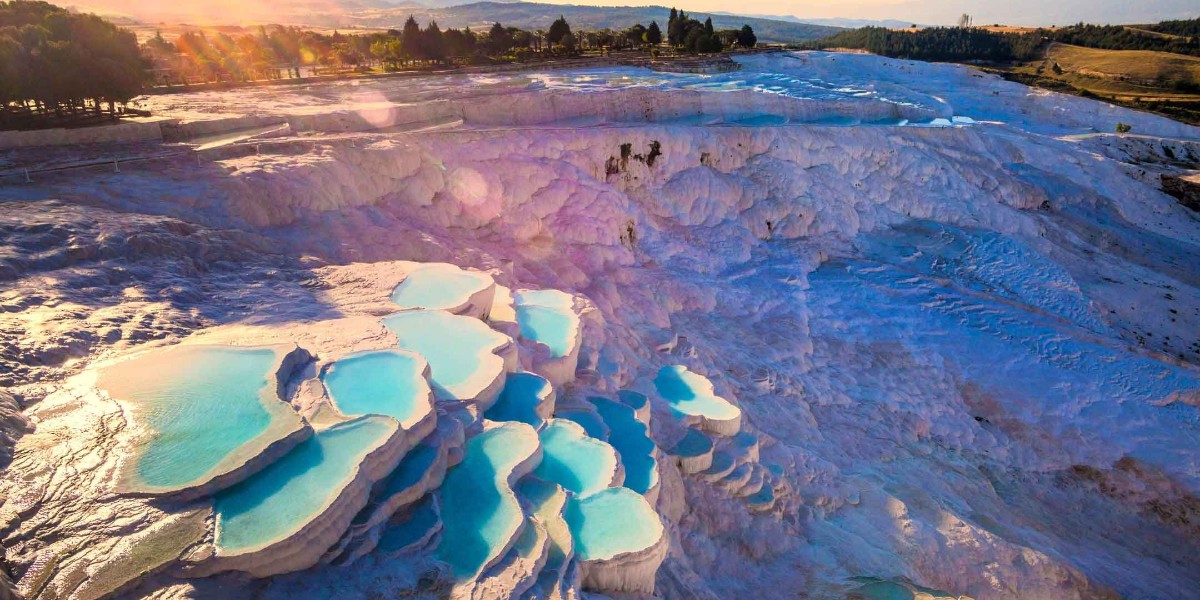 pamukkale travertenleri sağlığa da iyi geliyor