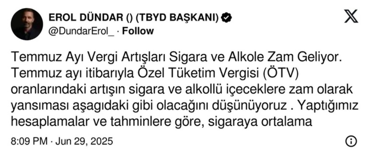 SİGARAYA ZAM YAPILACAK MI