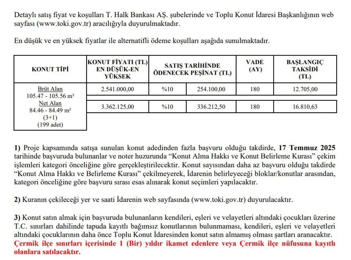 TOKİ Diyarbakır Konutları Anlaşma Metni 2