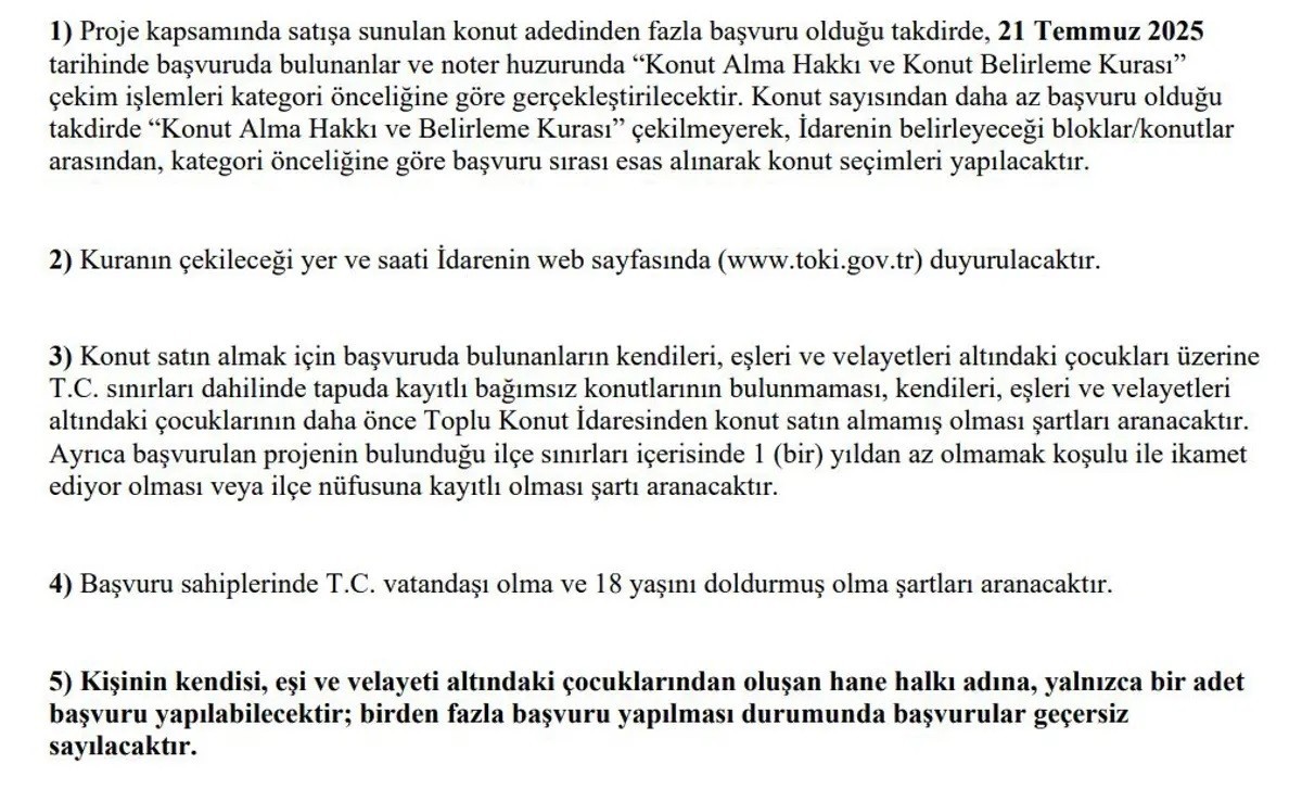 TOKİ TAŞINMAZLARI HAKKINDA BİLGİLER 2