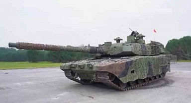 Altay tankları seri üretimi başladı, ilk 3 tank TSK'ya teslim edildi