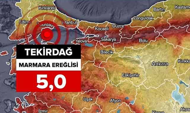 İstanbul'da deprem oldu | AFAD 5, Kandilli 5.3