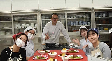 Japon şefler Türk yemeklerini öğrenerek mezun olacak