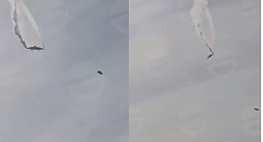 TSK kargo uçağı Gürcistan'da düştü