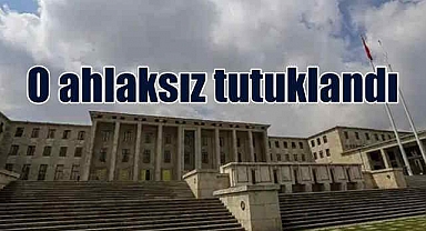 Meclis'te taciz skandalına adı karışan personel tutuklandı