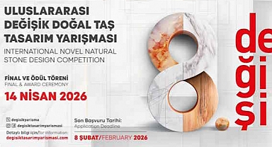 Doğal Taş Tasarım Yarışması’na başvurular sürüyor