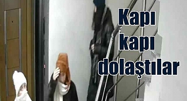 Kapı kapı soyacak daire arayan 3 genç kadın yakalandı
