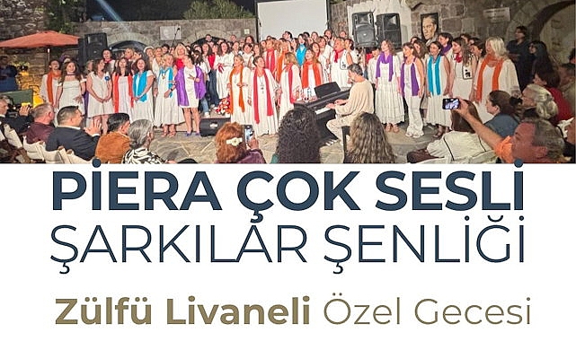 Bodrum'da Zülfü Livaneli Şarkılarıyla