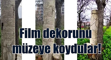 TRT dizisinin dekorunu tarihi eser diye müzeye koydular