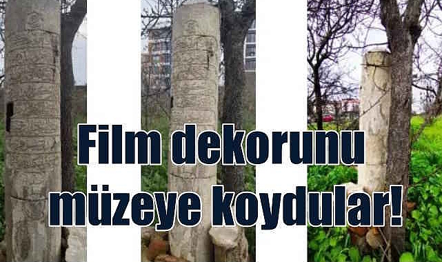 TRT dizisinin dekorunu tarihi eser diye müzeye koydular