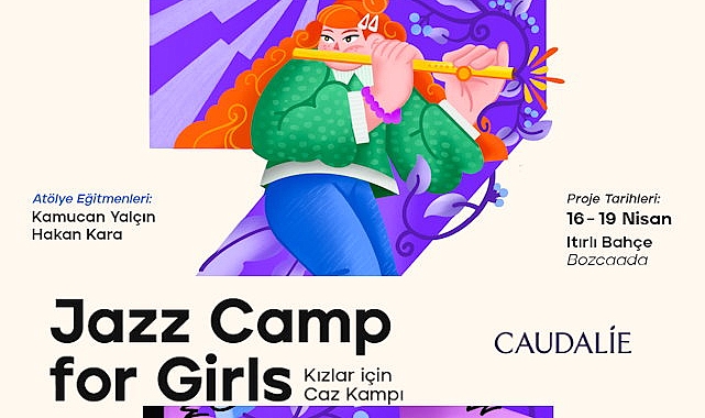 Kızlar İçin Caz Kampı doğduğu adaya geliyor